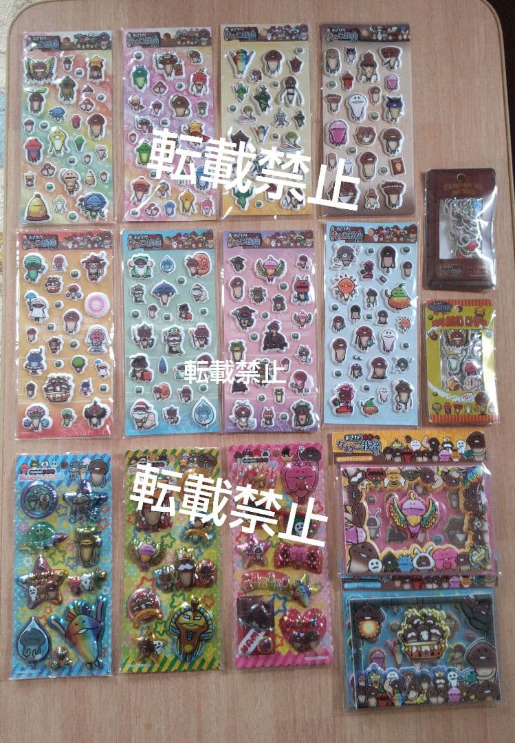 おさわり探偵 なめこ栽培キット シール