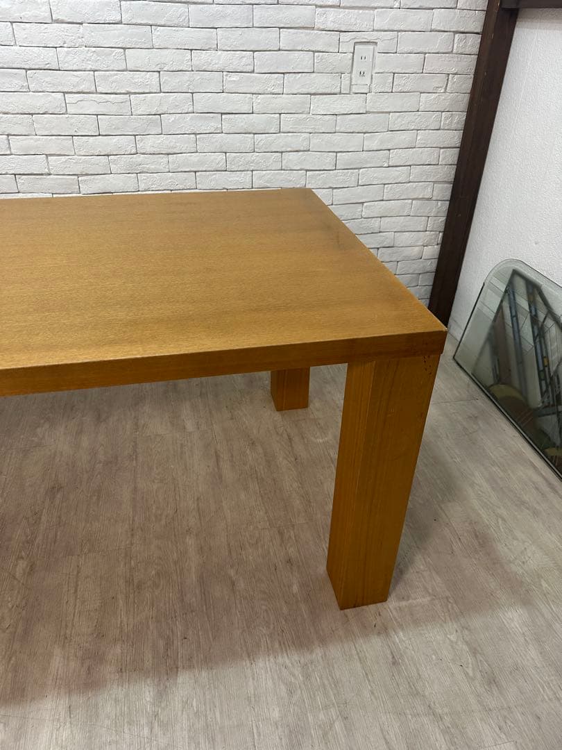 【東京都内23区配送無料】　180cm ダイニング　テーブル　リビング　6人　机