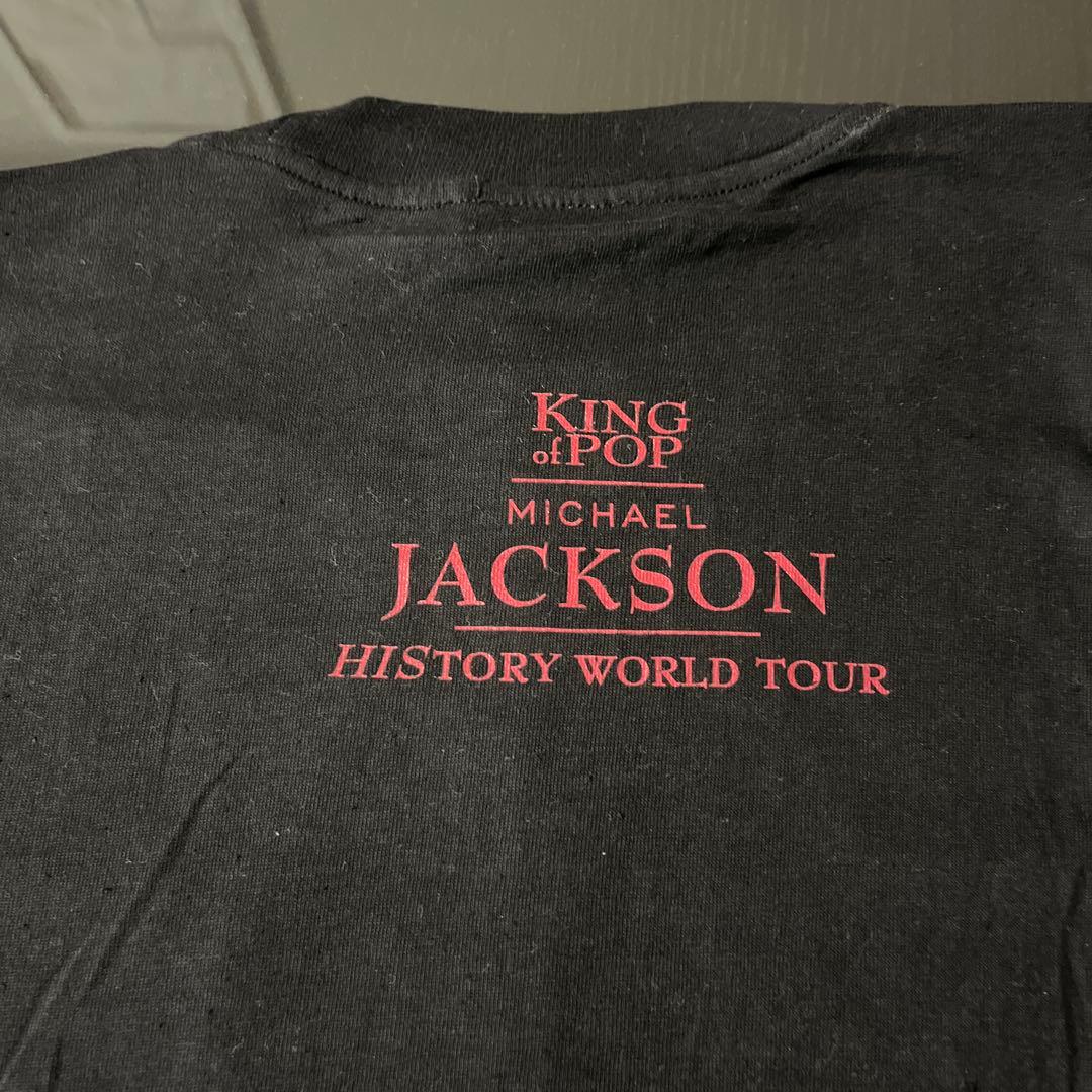 マイケルジャクソンヒストリーツアーTシャツ