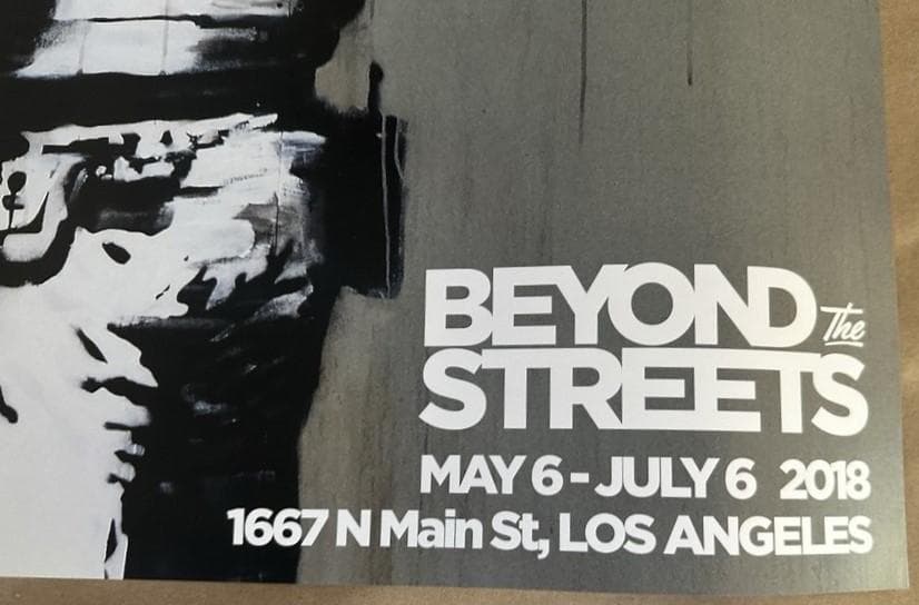 Banksy バンクシー 「Vandalism as Modern Art」