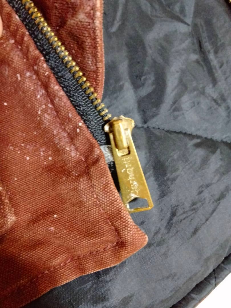 Carhartt バーガンディ ベスト Lサイズ　made in USA