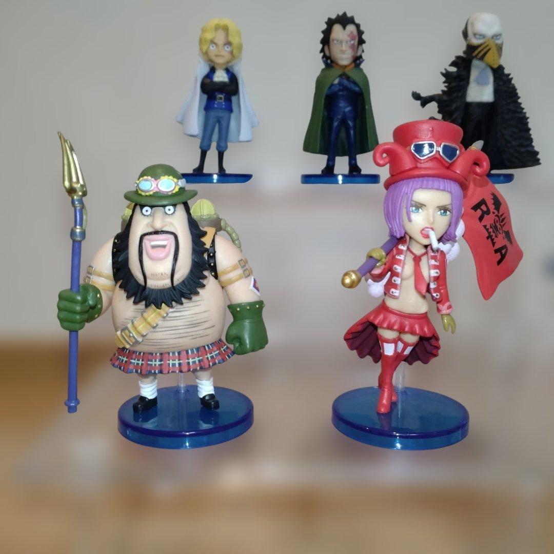 ワンピース　ワールドコレクタブルフィギュア　ワーコレ　革命軍　全６種