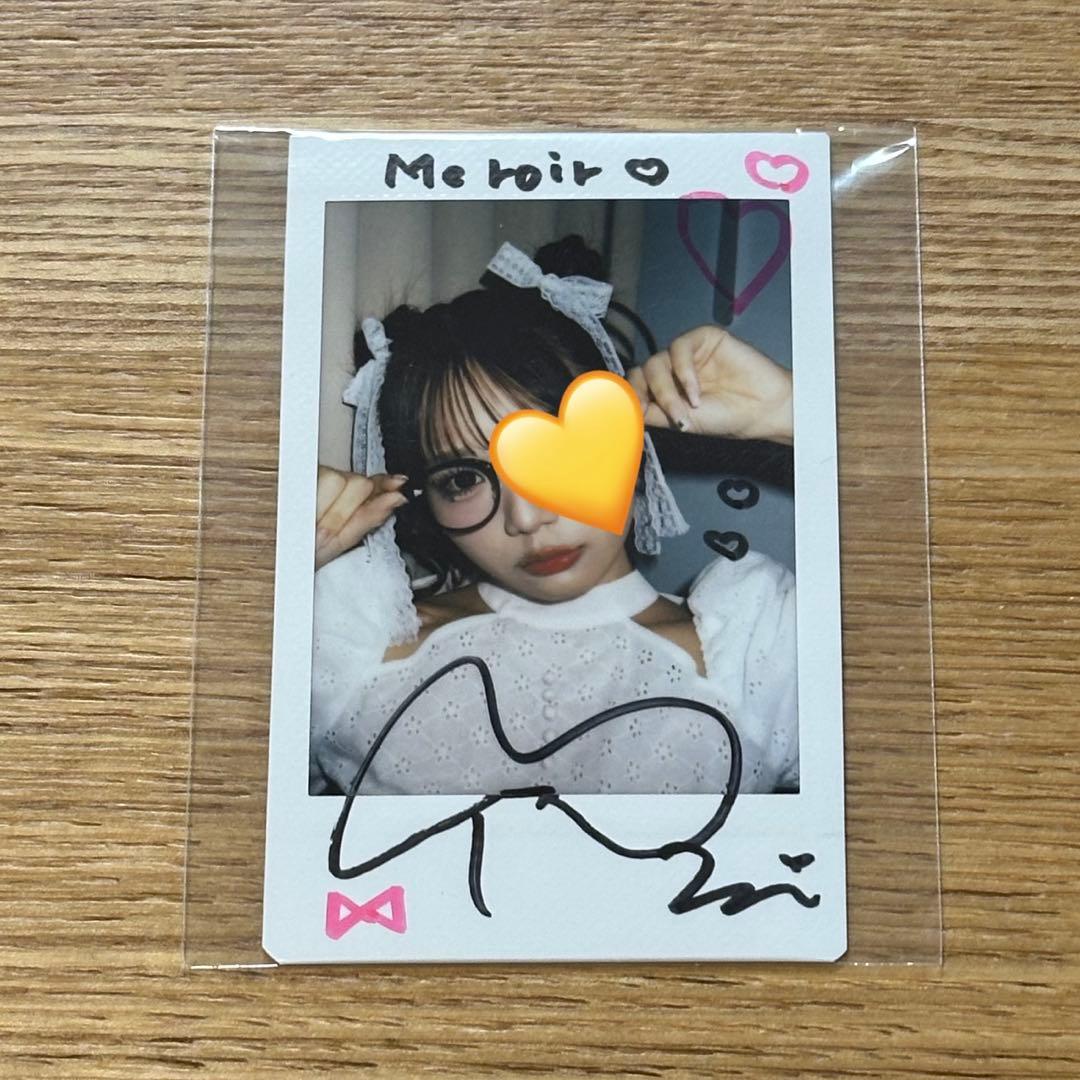 cutie street 古澤里紗 チェキ Me roir