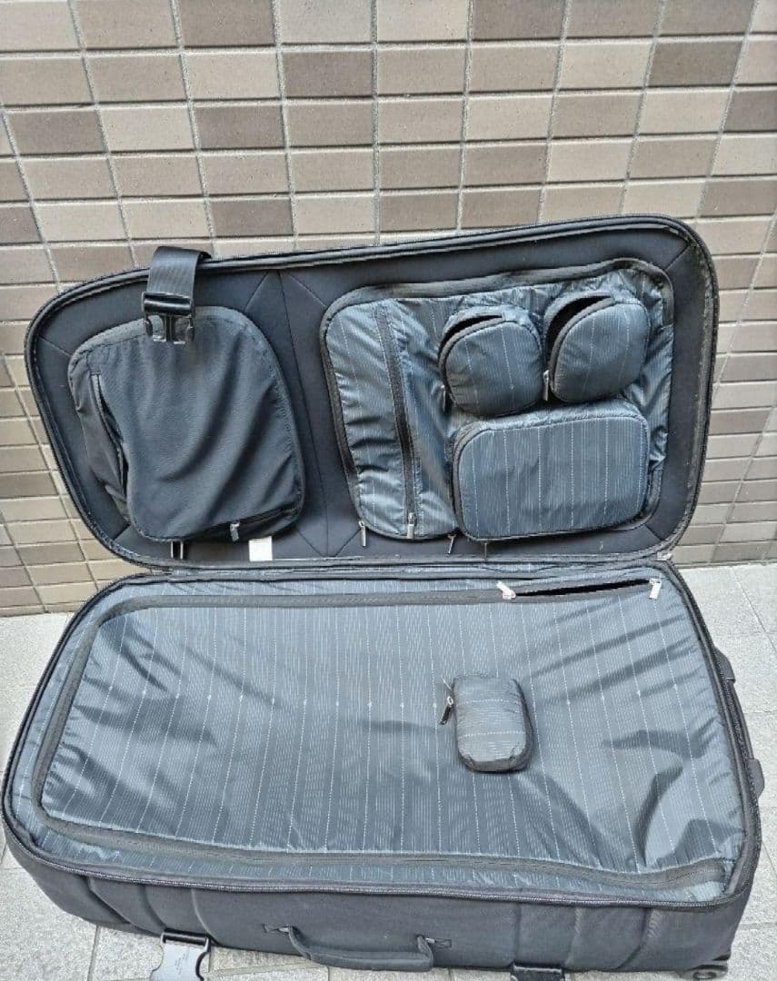 クイックシルバー　ビック　ソフト　キャリーケース　黒　114L