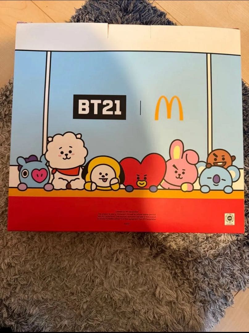 BT21 フィギュアセット 韓国マクドナルド