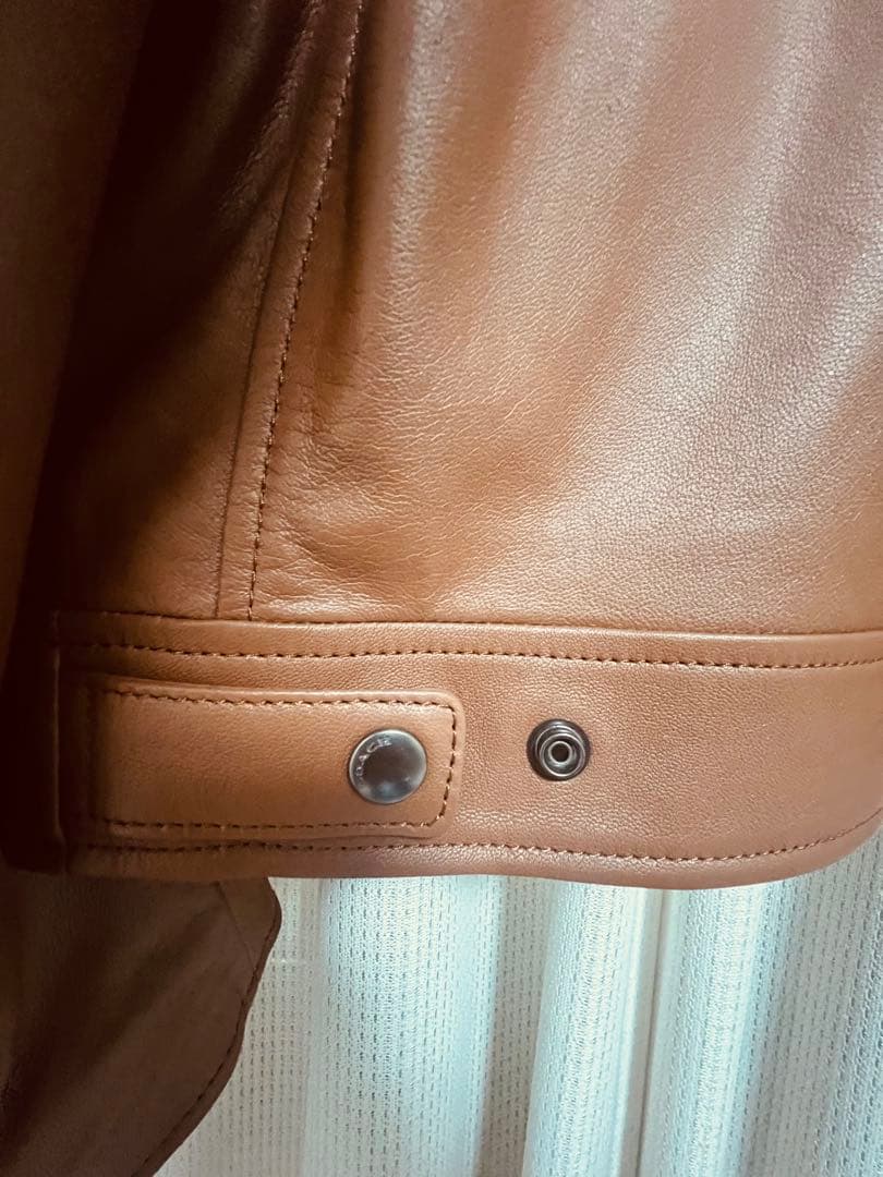 COACH レザーレーサーMサイズ