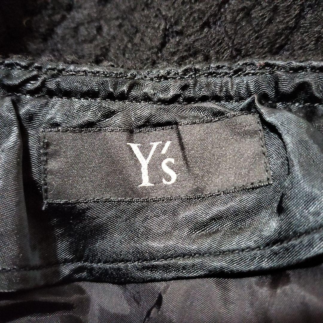 ワイズY's ヨウジヤマモト ひざ丈スカート フレア ウールナイロン 切り替え