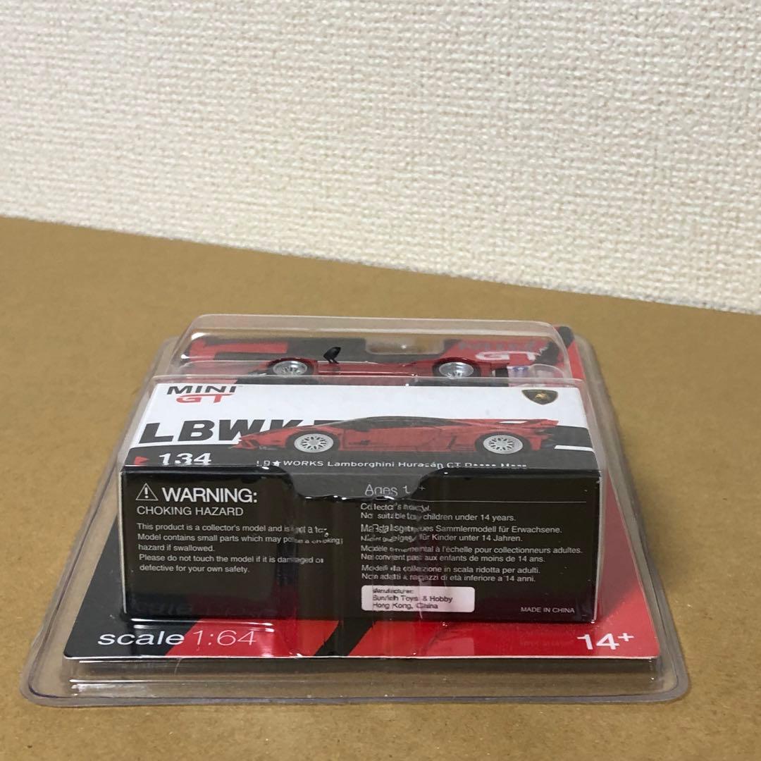 MINI GT　トイザらス限定　ランボルギーニ ウラカンGT　ロッソマーズ
