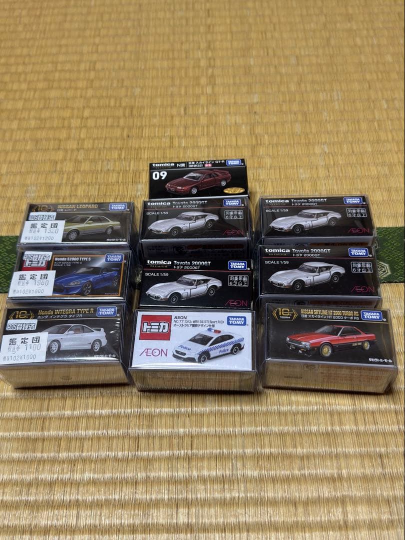 シュリンク付きトミカプレミアム９２台レア商品あり