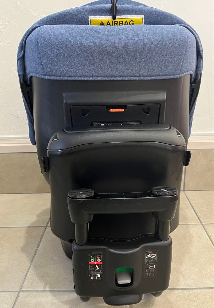 ⭐️週末限定⭐️ エールべべ　クルット　回転　新生児　チャイルドシート　サンシェード