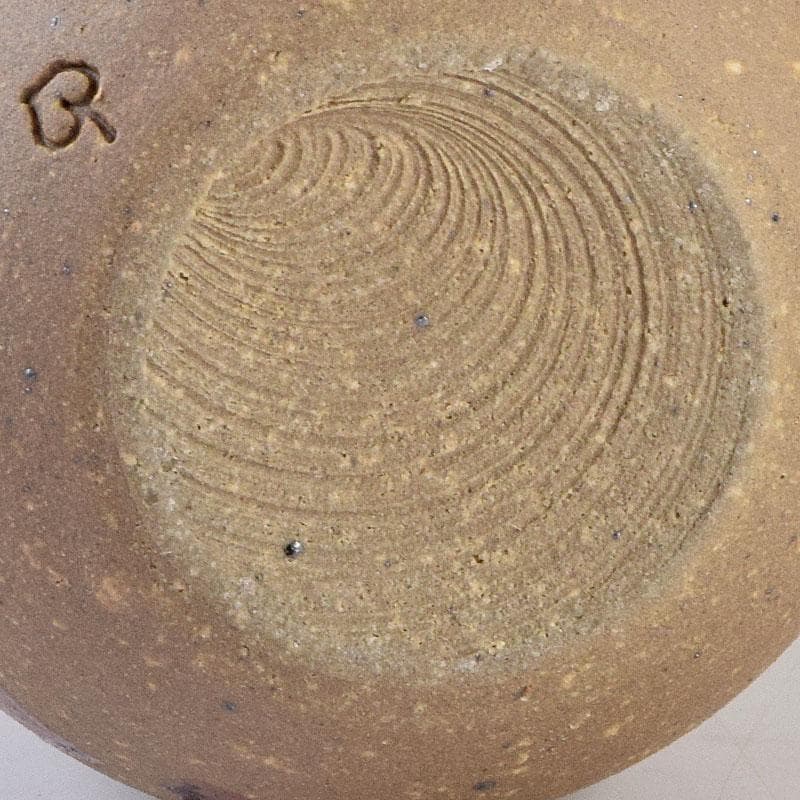 茶道具　瑞光窯造　佐々木八十二作　筒井写　瀬戸茶入　仕覆付　共箱　C　8909