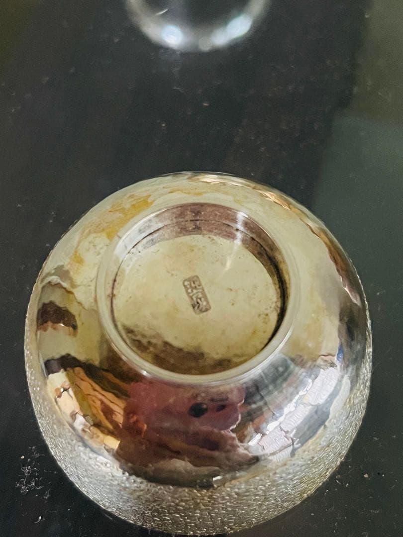 純銀製 お猪口5客