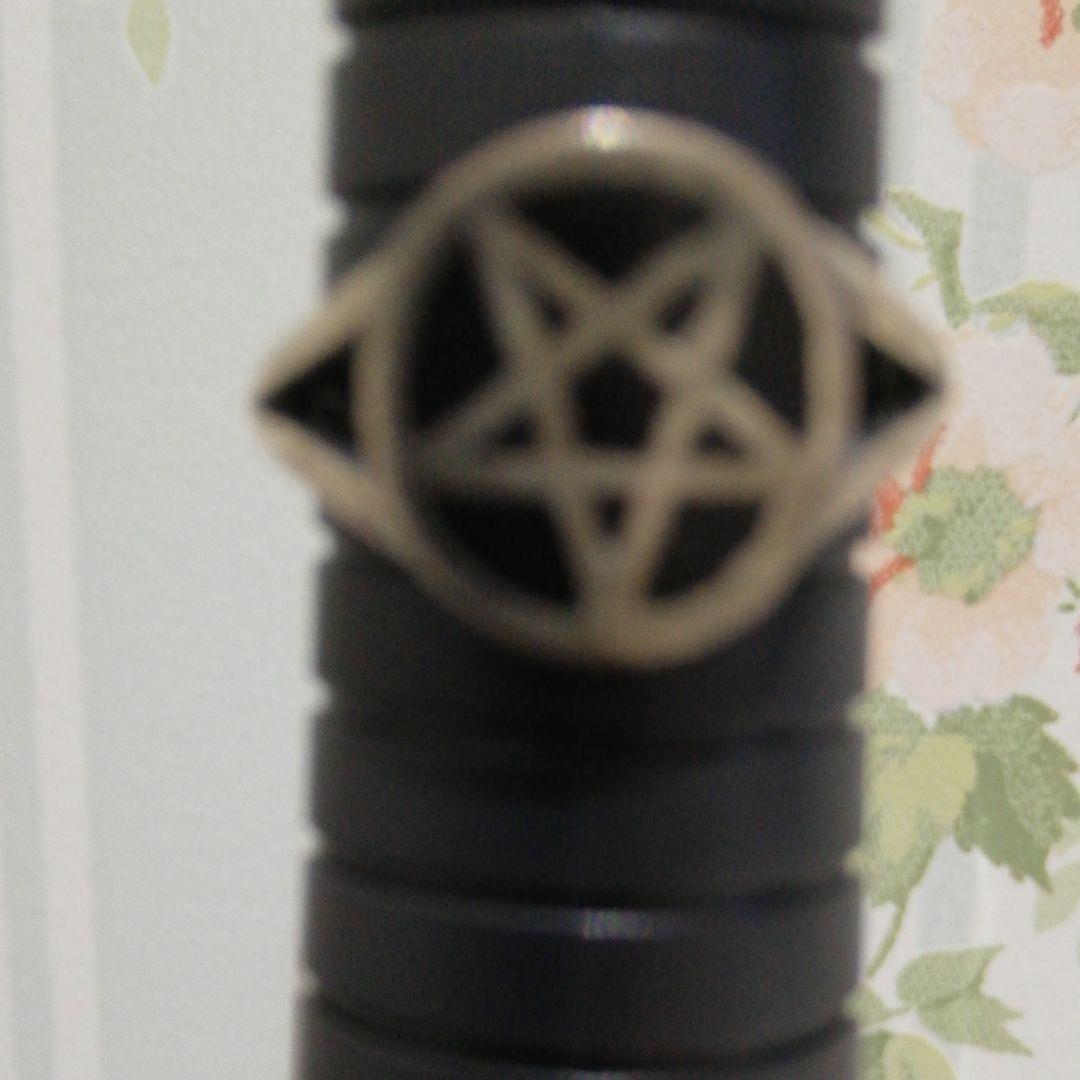 ペンタグラム(五芒星)銀リング