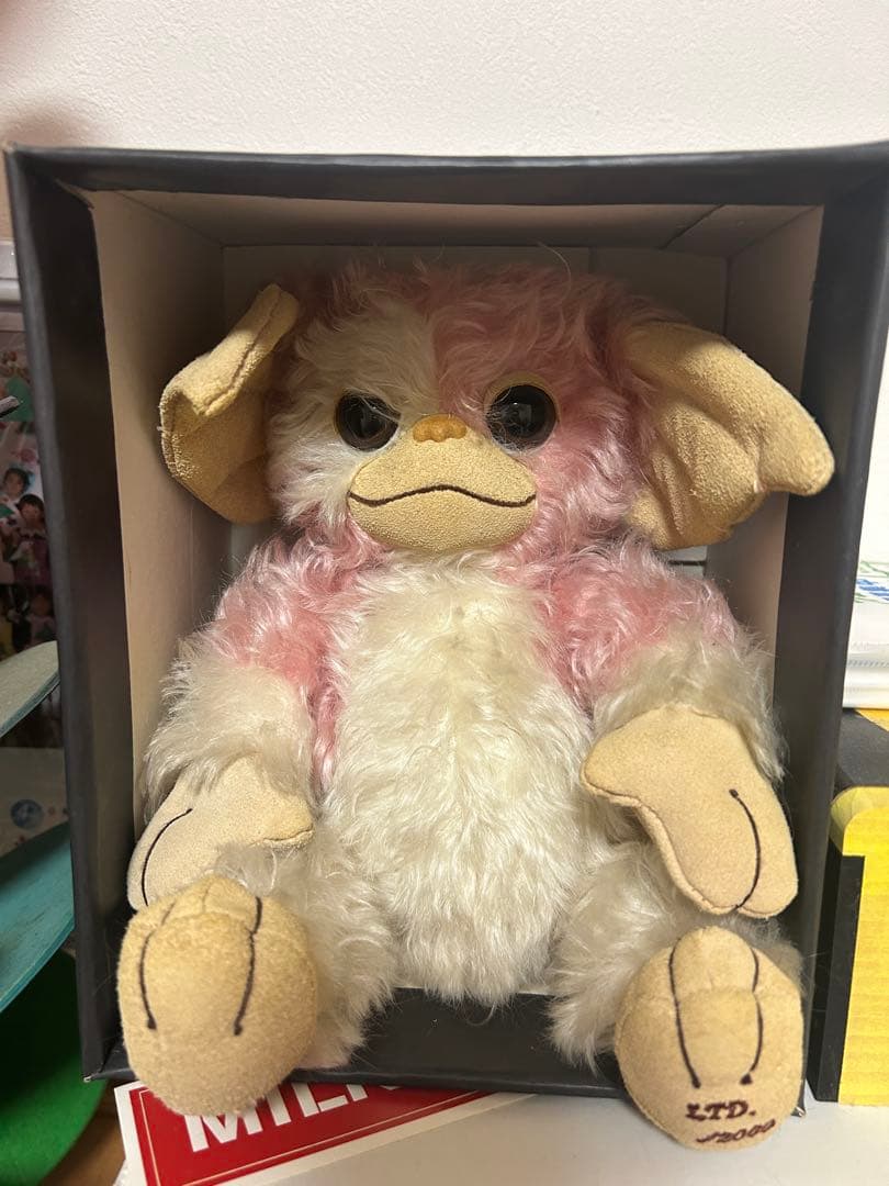 グレムリン2 ギズモぬいぐるみ 限定品 ピンクと白