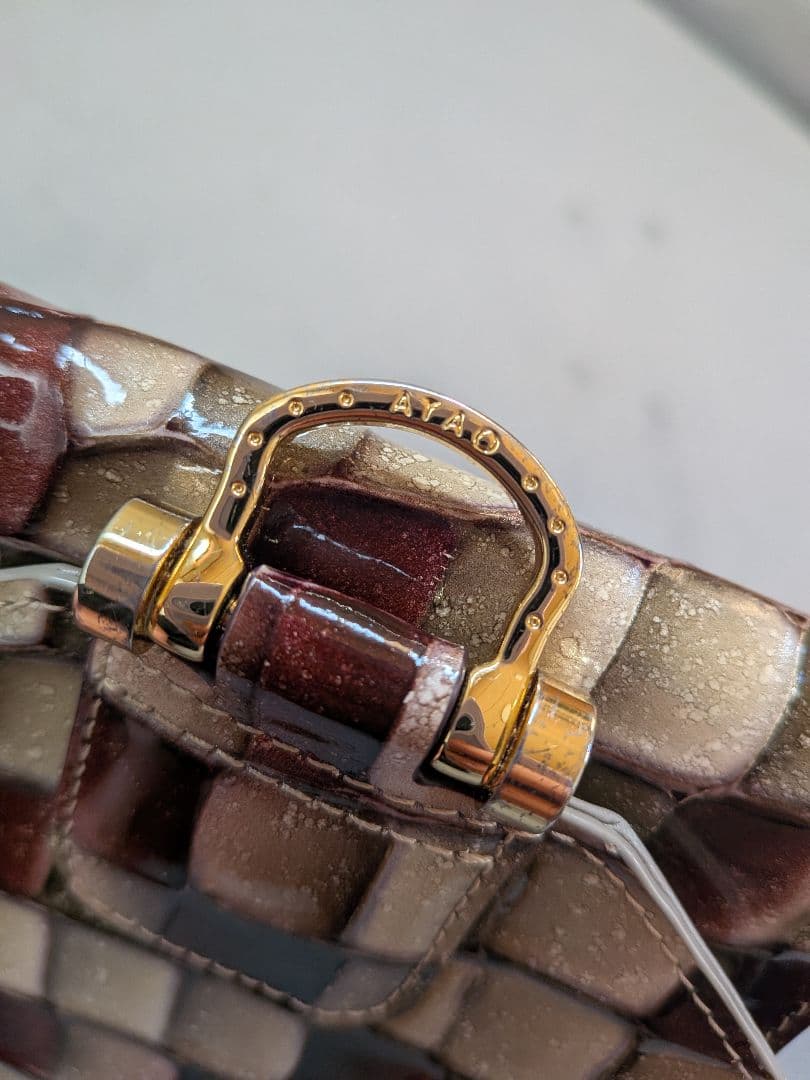 タイムセール★ATAO★アタオ★ロトロ★ヴィトロ★アンティークルビー★2つ折財布