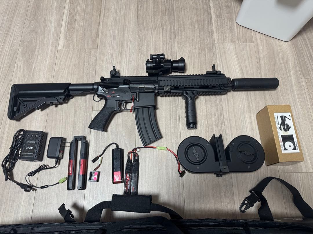 東京マルイ　次世代　HK416 D 電動ガン　カスタム品 超美品　DEVGRU