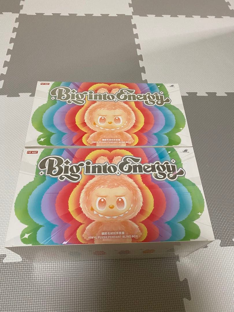 LABUBU BIG INTO ENERGYシリーズ 1BOX（6ピース入り）