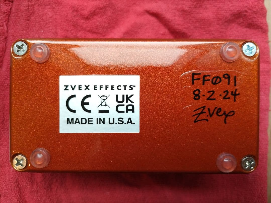 ZVEX Box of Rock ギターエフェクター　z.vex　ハンドペイント