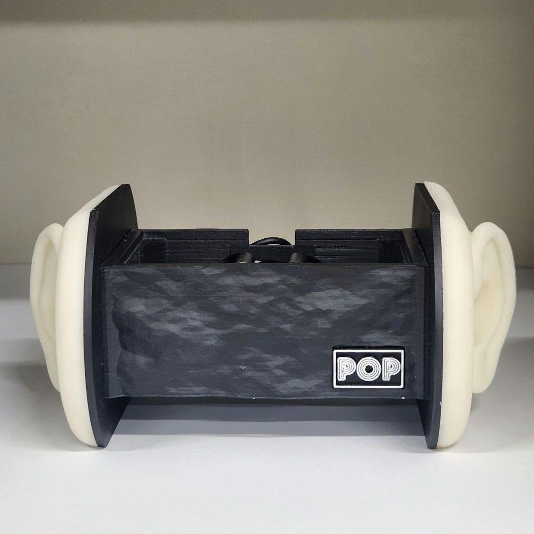 DuoPop2.0 バイノーラルマイク　ASMR 録音　シリコン擬似耳 高感度