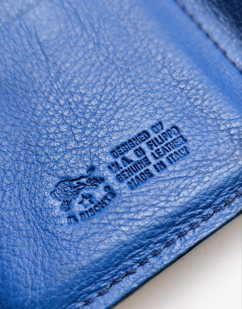 イルビゾンテ【限定色ミルティーロ】トリフォルドウォレット 希少 完売品 男女兼用