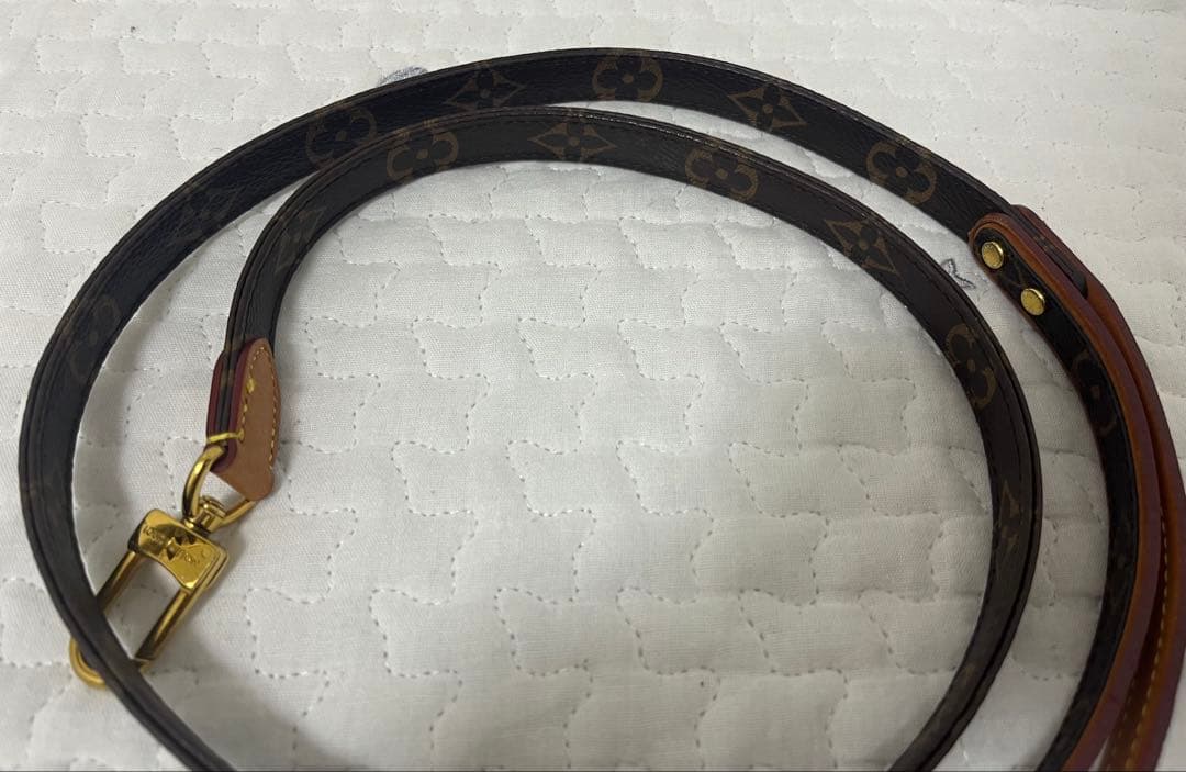 【即決価格】LOUIS VUITTON ドッグ リーシュ リード ブラウン