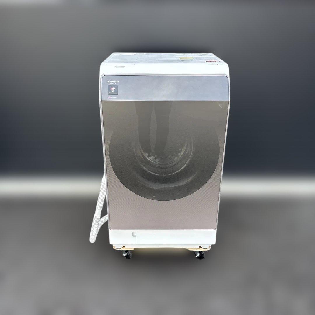 シャープ　ドラム式洗濯機　ES-WS14-TL 2022年製　ヒートポンプ
