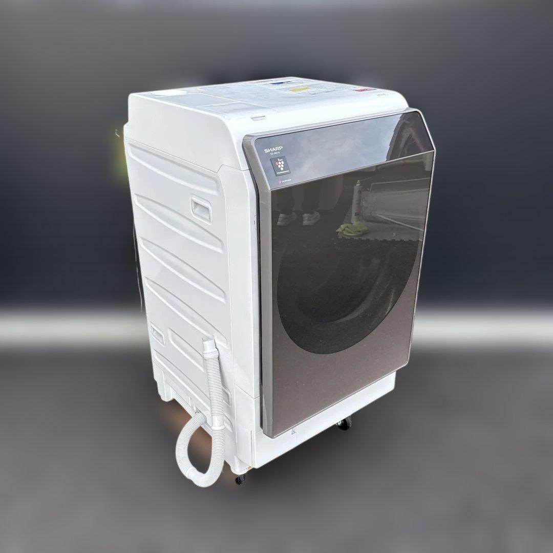 シャープ　ドラム式洗濯機　ES-WS14-TL 2022年製　ヒートポンプ