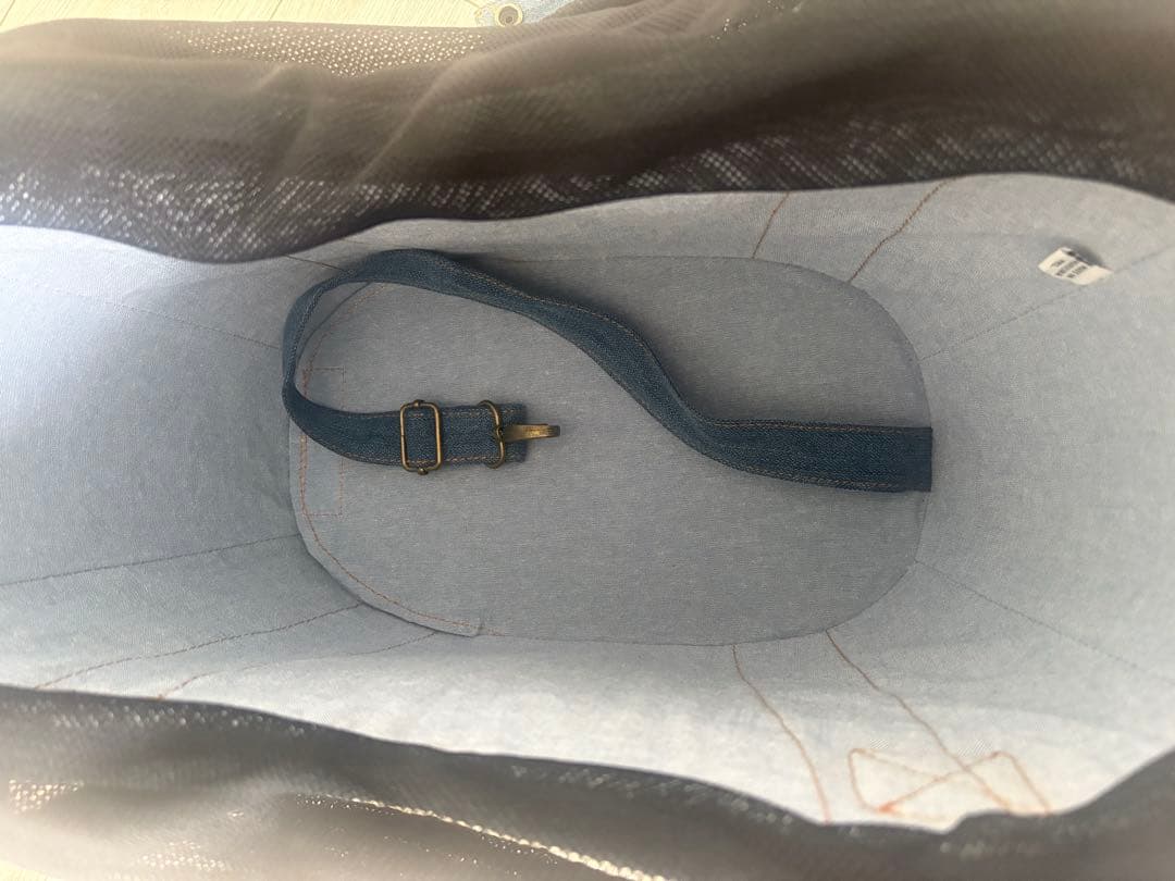 Ragstar デニムキャリーバッグ　犬用 大容量バッグ