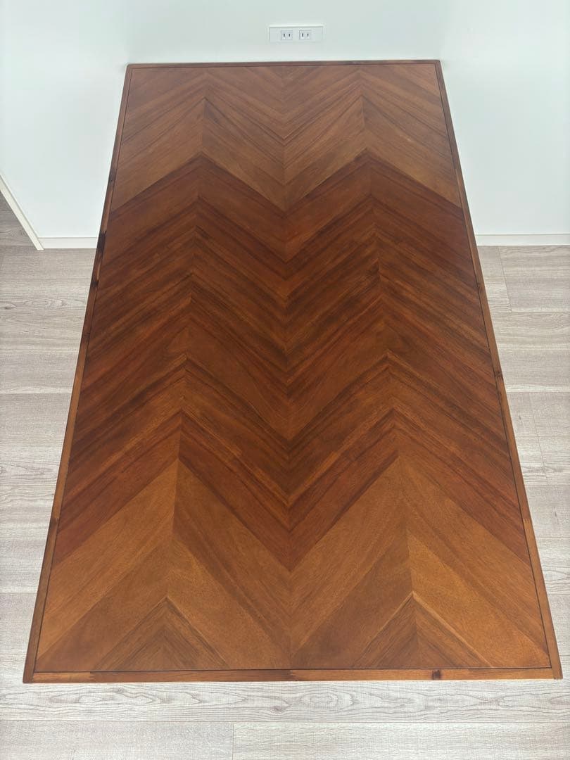 Francfranc レッタ ダイニングテーブル ナチュラル W1400 美品