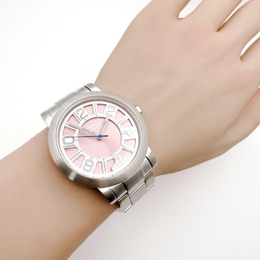 未使用✨ ヴィヴィアンウエストウッド　メタリック オーブ　ギョーシェ彫 サンレイ