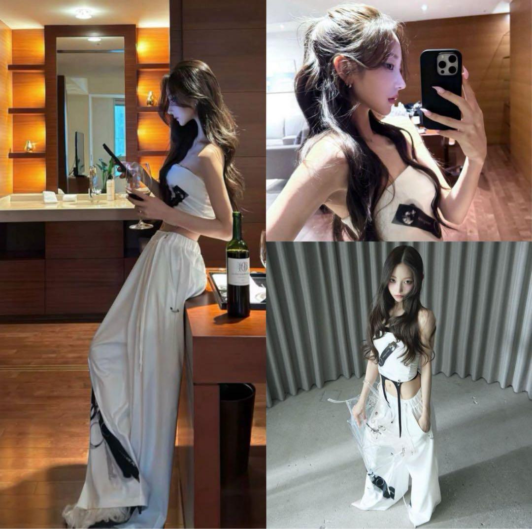 トップス theredthread S print tops charm