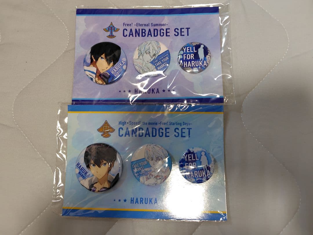 七瀬遙 缶バッジセット