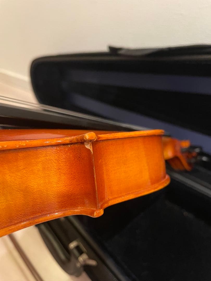 極美品　スズキバイオリン NO.300 1/2サイズ 弓 ケース 付き