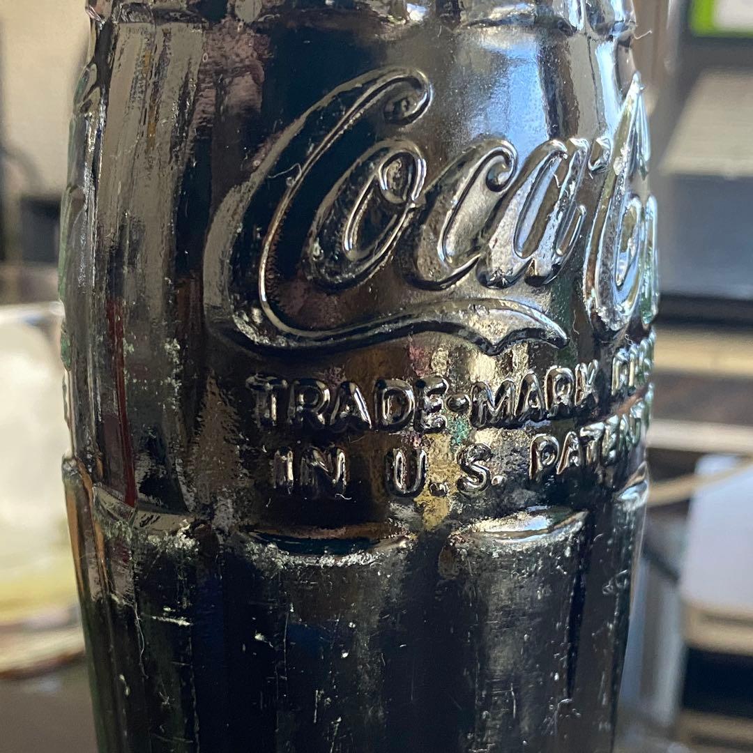 【未開栓!ヴィンテージコカコーラ】1956年製エンボス加工US製CocaCola