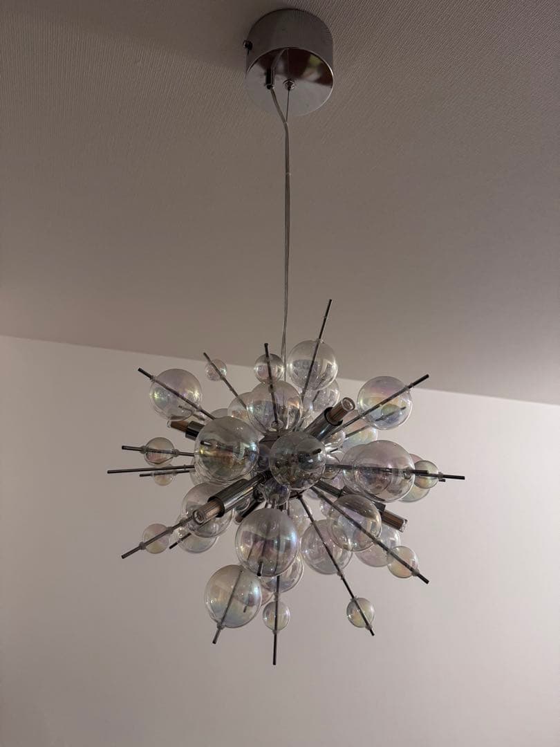 8月10日まで値下げ　現在限界金額 バブルシャンデリア　シーリングライト