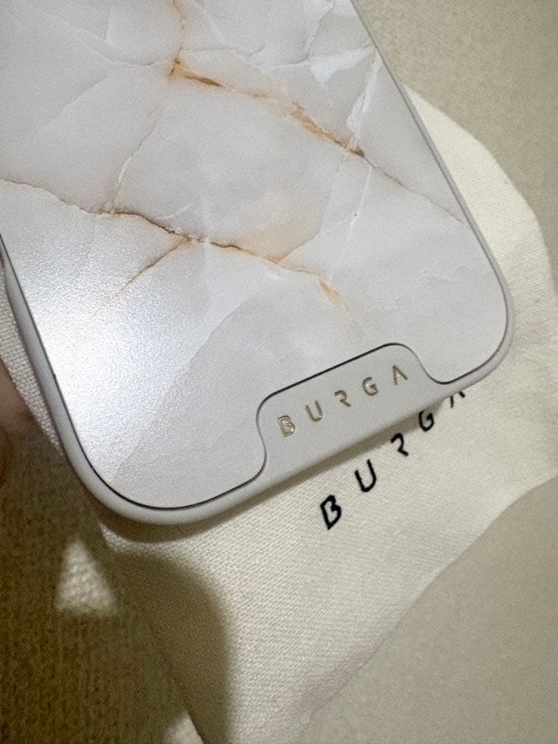 BURGA ブルガ　iPhone16ケース　Vanilla Sand 高級ライン