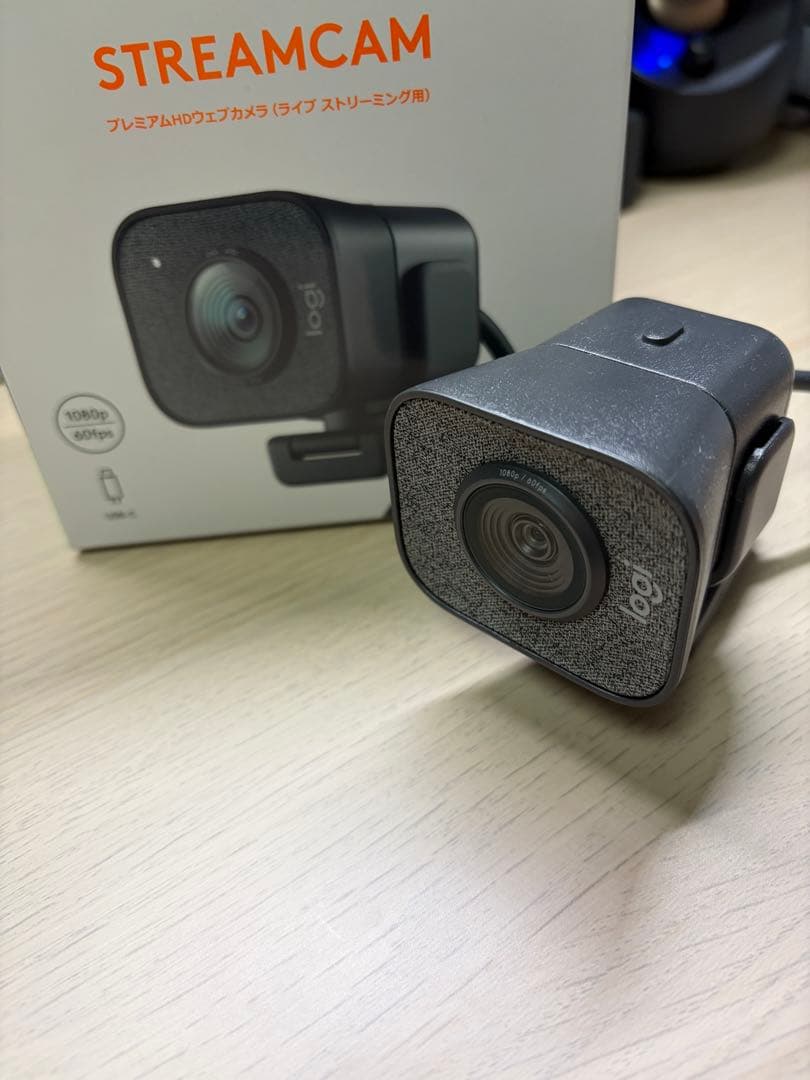Logi STREAMCAM webカメラ　1080p 60fps