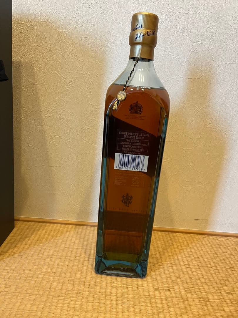 ジョニーウォーカー Blue Label カスクエディション箱付き　55.8%