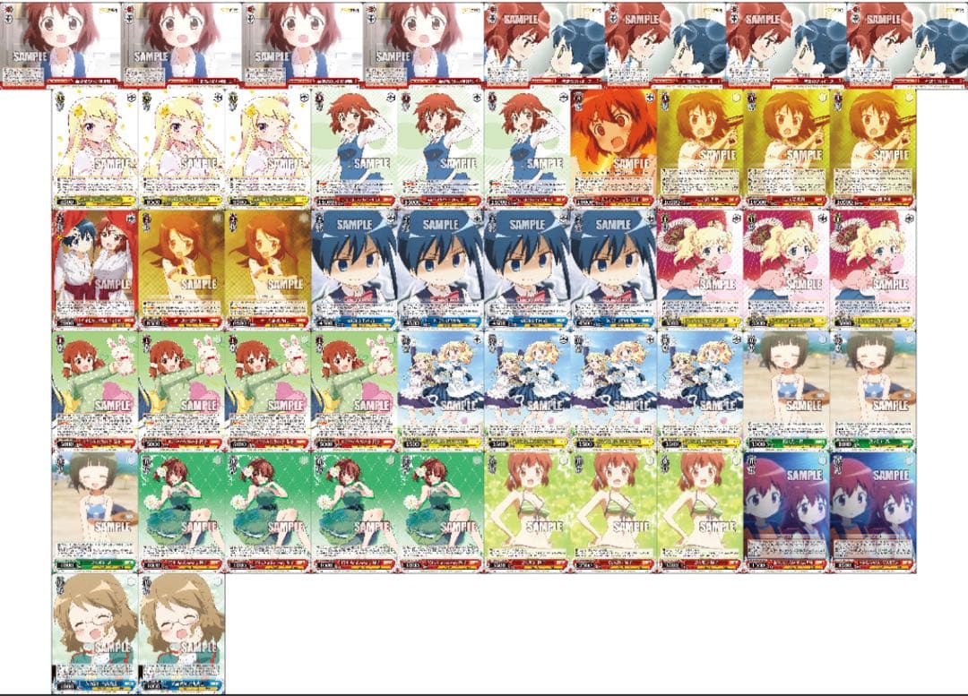 きんモザ　デッキ　8電源　ヴァイスシュヴァルツ