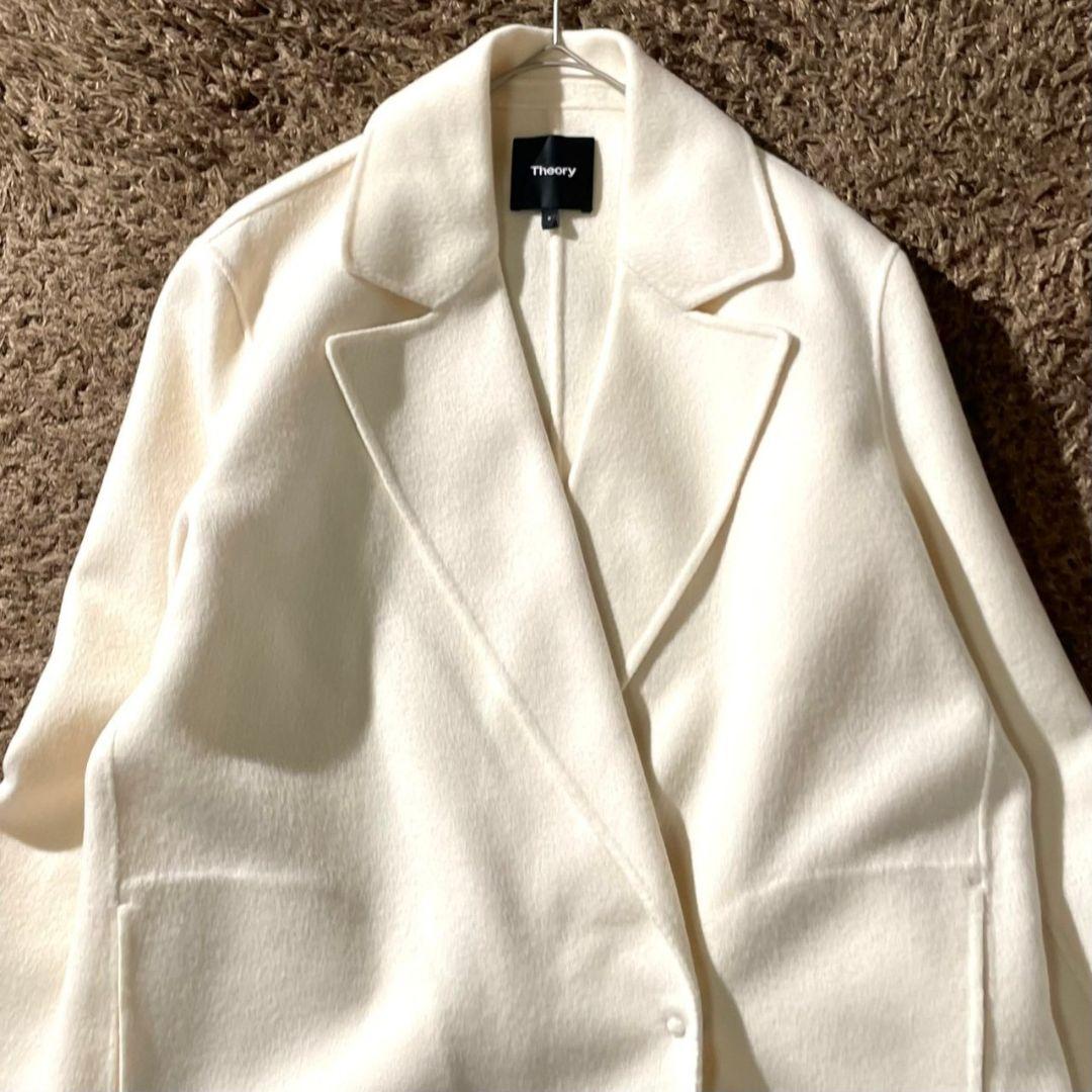 Theory カシミヤ NEW.DIVIDE BOY.COAT ロングコート