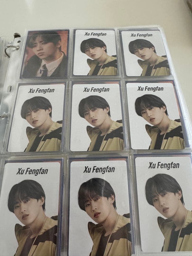 許豊凡　トレカ　缶バッチ　アクキー