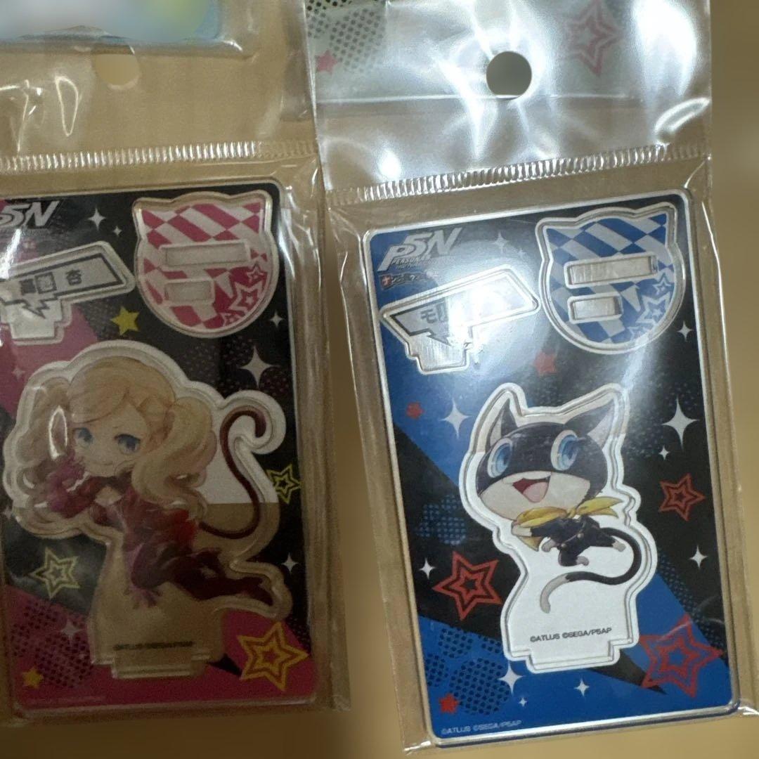 ペルソナ５　ナンジャタウン　アクリルスタンド　全９種　おまけ付　雨宮蓮　明智吾郎