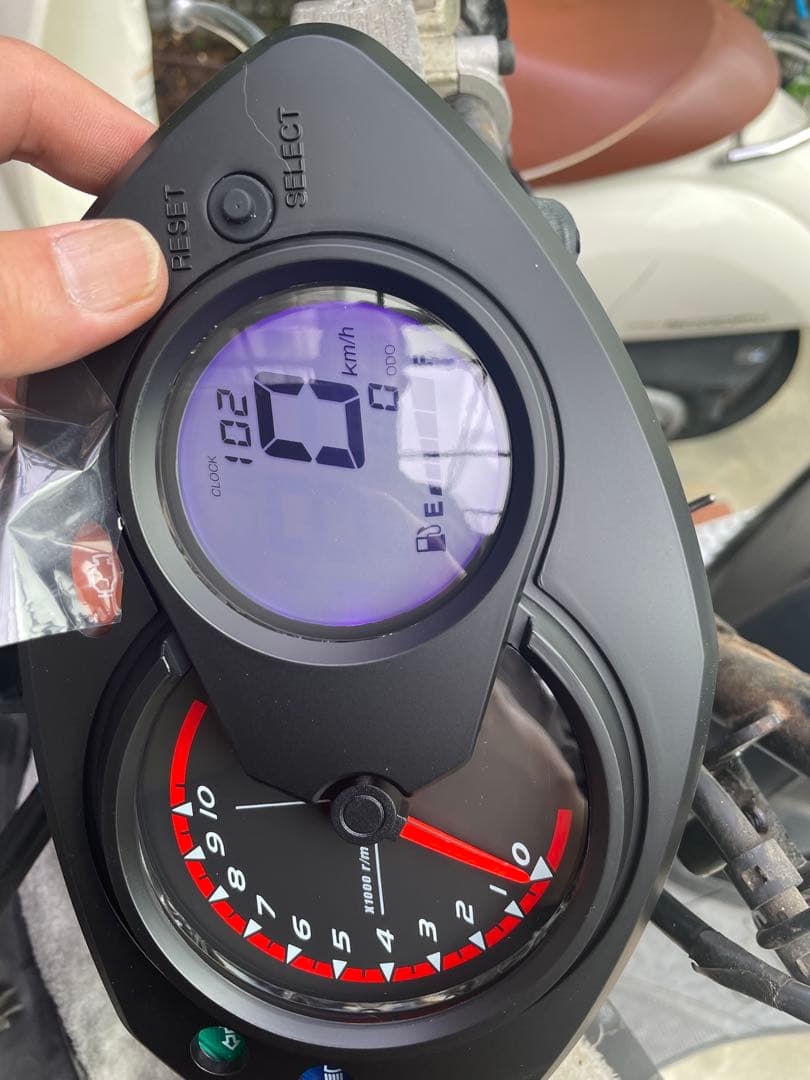 スピードメーター シグナスX 2型 SE44J 液晶カラー 変更可能