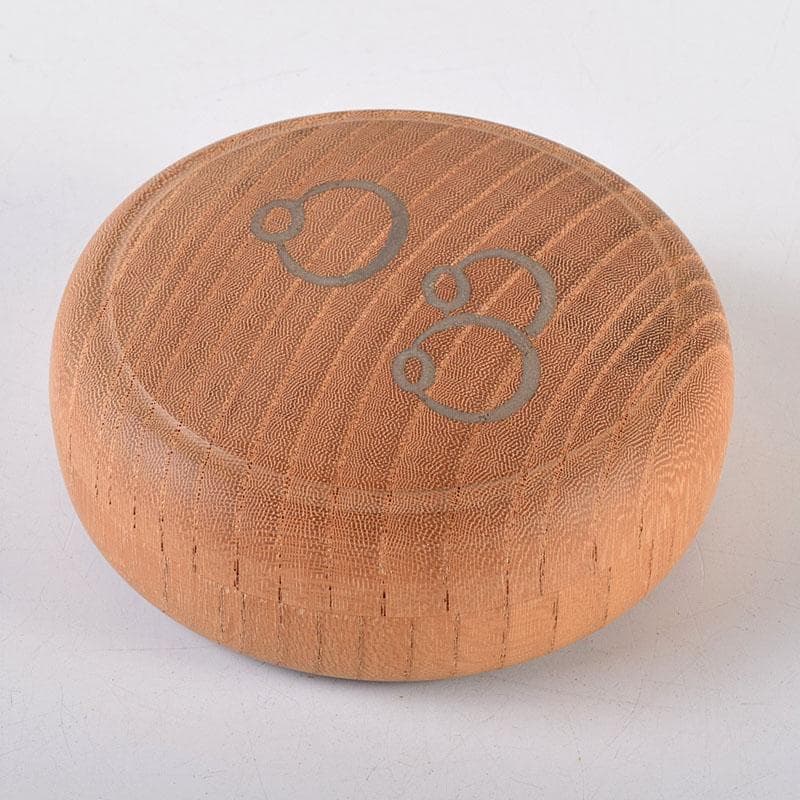 茶道具　田中宗凌作　而妙斎好　壺々丸香合　共箱　V　8154