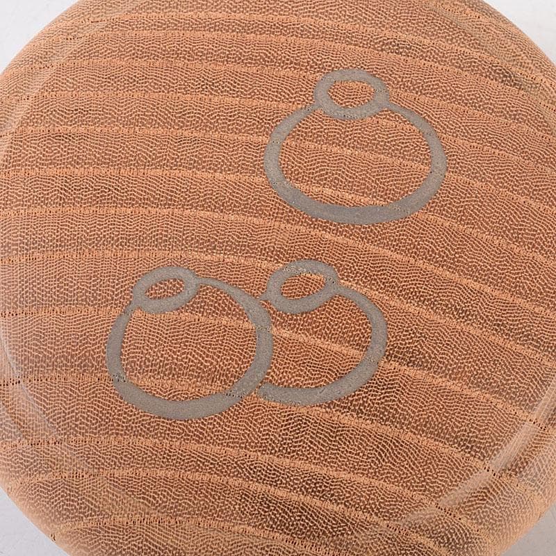 茶道具　田中宗凌作　而妙斎好　壺々丸香合　共箱　V　8154