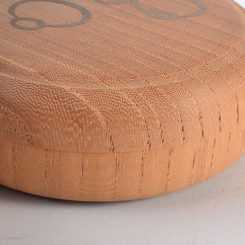 茶道具　田中宗凌作　而妙斎好　壺々丸香合　共箱　V　8154