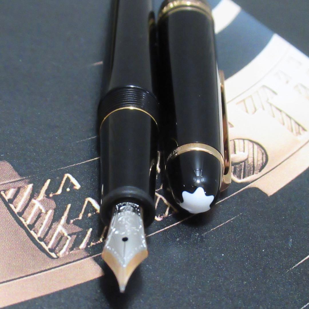 モンブラン 万年筆 145 レッドゴールド 112675