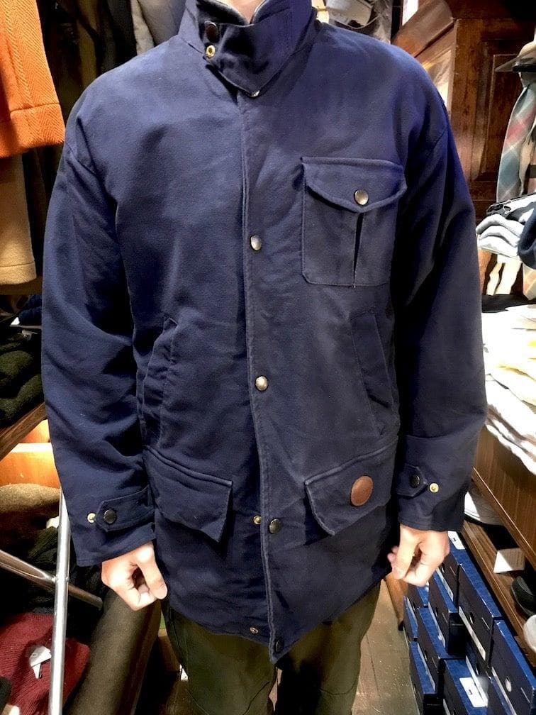 90s BARBOUR moleskin バブアー モールスキン L
