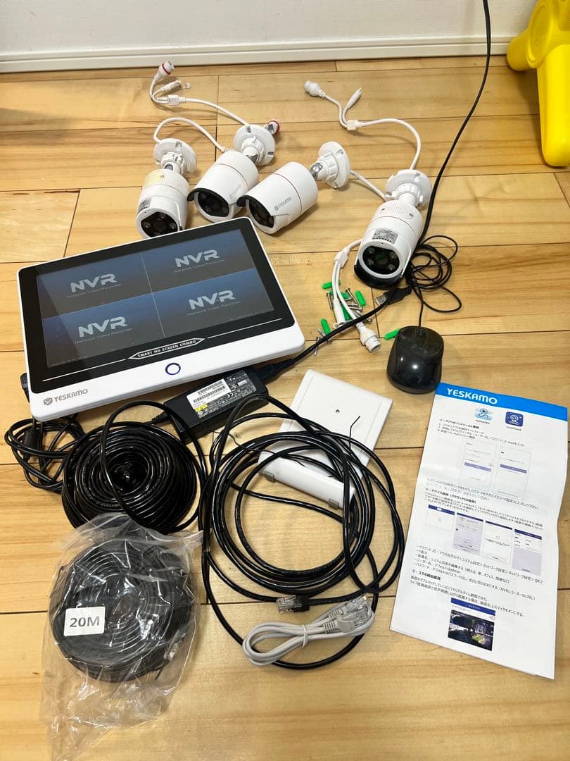 防犯カメラ YESKAMO P912-JP3004