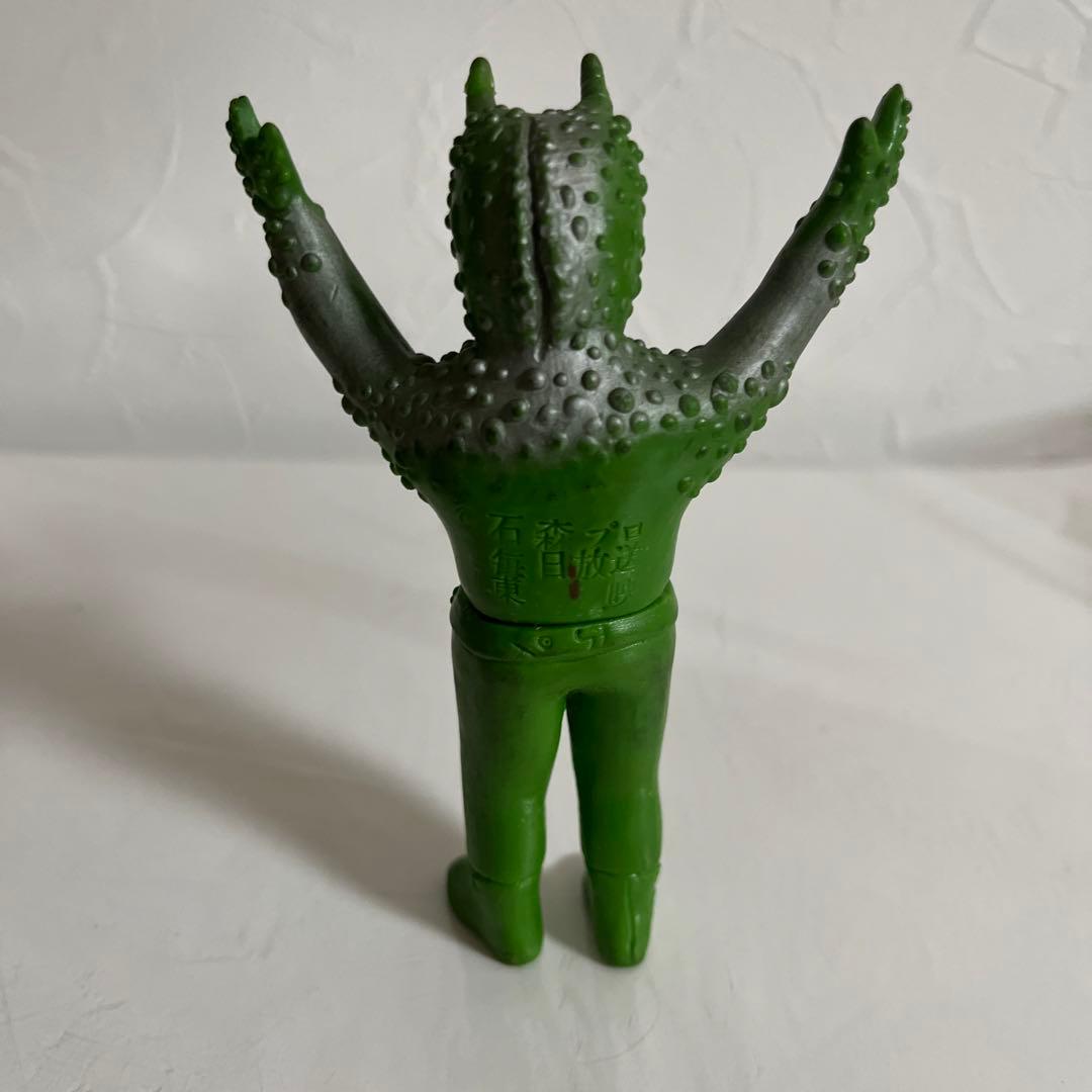 ⚠️当時物　仮面ライダー　ショッカー怪人　カメレオン男　かめれおん男　ミニソフビ